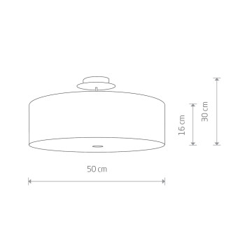 Потолочная люстра Nowodvorski Viviane Black 6390