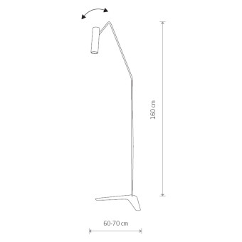 Торшер Nowodvorski Eye Super White 6493