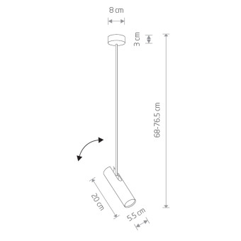 Потолочный cветильник Nowodvorski Eye Super B Black 6503