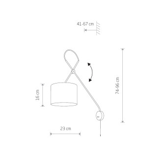 Бра Nowodvorski Viper White 6512