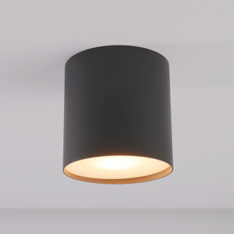 Накладной светильник Nowodvorski Point Plexi M Black 6526