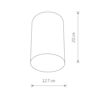 Накладной светильник Nowodvorski Point Plexi L White 6528