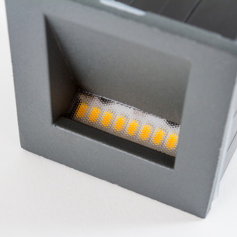 Уличный встраиваемый светодиодный светильник Nowodvorski Step Led Graphite 6907