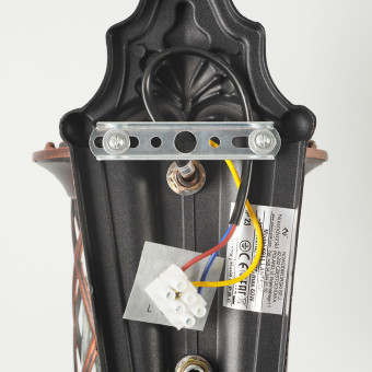 Уличный настенный светильник Nowodvorski Lanter Black/Copper Patina 6911