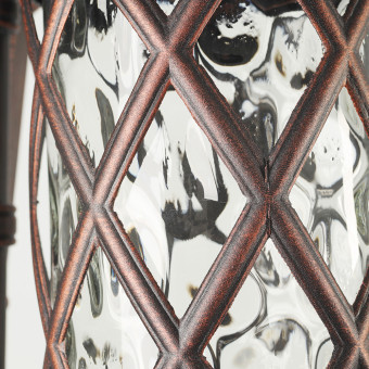 Уличный настенный светильник Nowodvorski Lanter Black/Copper Patina 6911