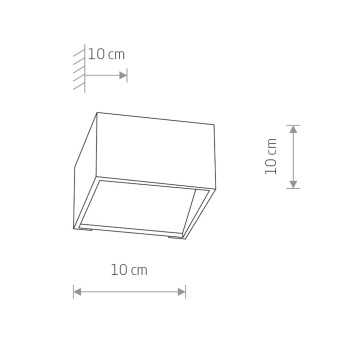 Настенный светильник Nowodvorski Lia Led White 6913