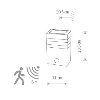 Уличный настенный светильник Nowodvorski Rio Black 7017