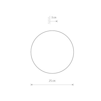 Настенный светильник Nowodvorski Ring Led M White 7638