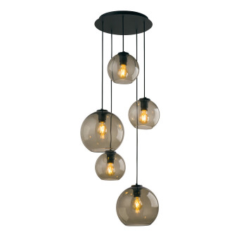 Подвесная люстра Nowodvorski Vetro Black 7642