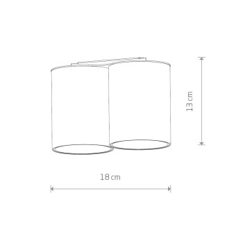 Накладной светильник Nowodvorski Eye Tone White/Gold 7665