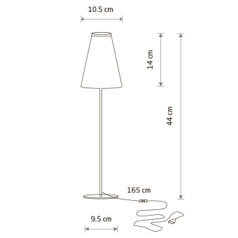 Настольная лампа Nowodvorski Trifle White 7758