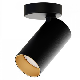 Накладной светильник спот Nowodvorski Mono Black/Gold 7763