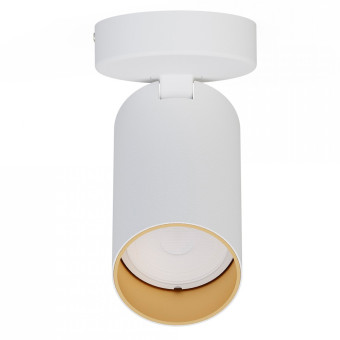 Накладной светильник спот Nowodvorski Mono White/Gold 7771