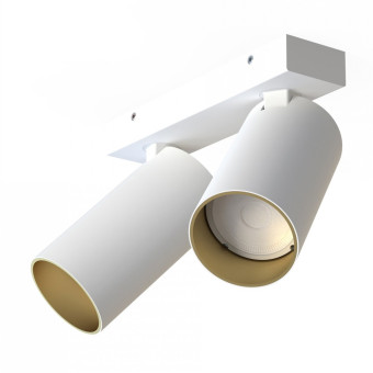 Накладной светильник спот Nowodvorski Mono White/Gold 7774