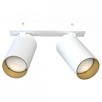 Накладной светильник спот Nowodvorski Mono White/Gold 7774