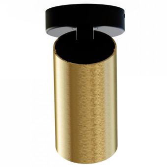 Накладной светильник спот Nowodvorski Mono Black/Brass 7778