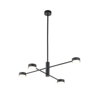 Подвесная люстра Nowodvorski Orbit Black 7945
