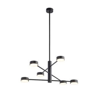 Подвесная люстра Nowodvorski Orbit Black 7946