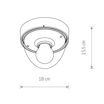 Настенно-потолочныйк Nowodvorski Nook White 7972