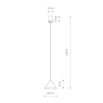 Подвесной светильник Nowodvorski Zenith S Black 7996