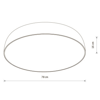 Потолочный cветильник Nowodvorski Satellite L Black 8021