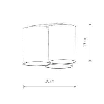 Накладной светильник Nowodvorski Eye Tone Black/Gold 8092