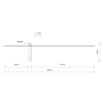 Настенный светильник Nowodvorski Impulse Led Black 8117