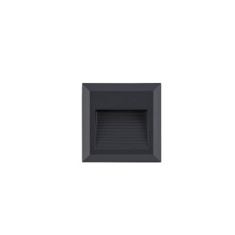 Встраиваемый светильник Nowodvorski Sidewalk Square Led Black 8148