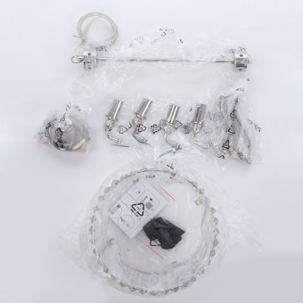 Люстра подвесная Nowodvorski Boston White/Chrome 8152