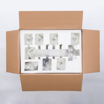 Люстра подвесная Nowodvorski Hampton White/Chrome 8154