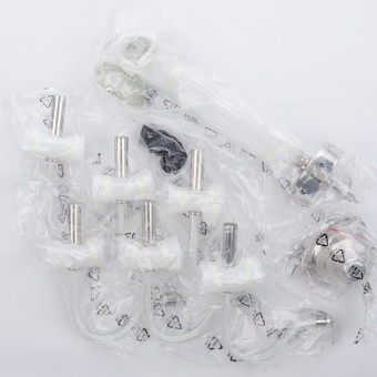 Люстра подвесная Nowodvorski Hampton White/Chrome 8154