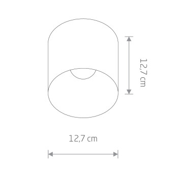 Спот Nowodvorski Halo Black 8196