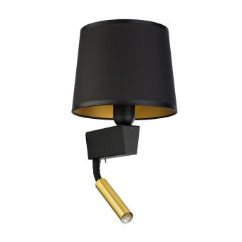 Настенный светильник  Nowodvorski Chillin Black/Gold 8213