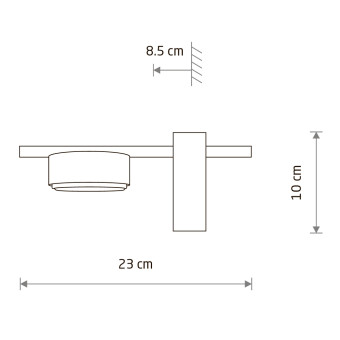 Потолочный cветильник Nowodvorski Pills Black 8265