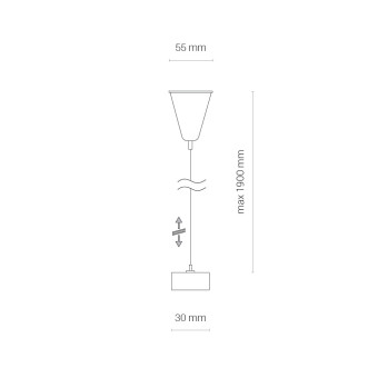 Подвесной комплект для трехфазной трековой системы Nowodvorski Ctls Suspension White 8696