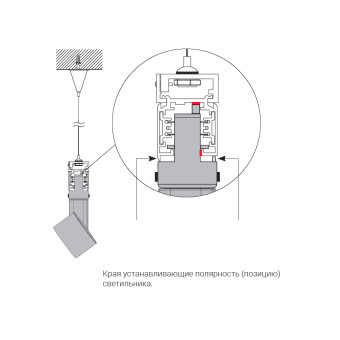 Подвесной/накладной шинопровод для трехфазной трековой системы Nowodvorski Ctls Track White 8715