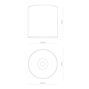 Накладной светильник Nowodvorski Ios Led Black 8723