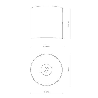 Накладной светильник Nowodvorski Ios Led White 8738