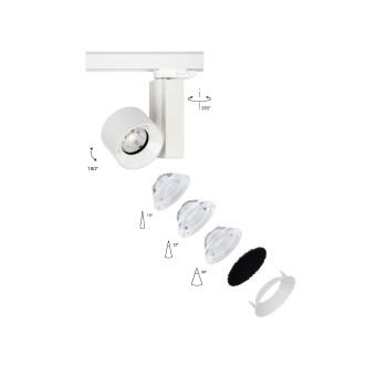 Трековый трехфазный светильник Nowodvorski Nea Led White 8756