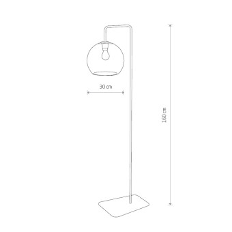 Торшер Nowodvorski Monaco Black 8794