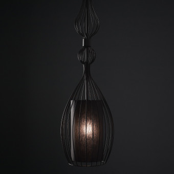 Подвесная люстра Nowodvorski Abi L Black 8864