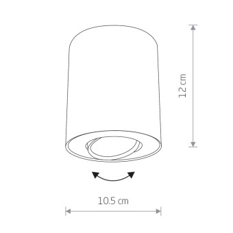 Накладной светильник Nowodvorski Set Black/Gold 8901
