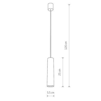Подвесной светильник Nowodvorski Eye M Brass/Black 8914