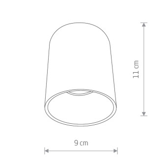 Накладной светильник Nowodvorski Eye Tone White/Silver 8928