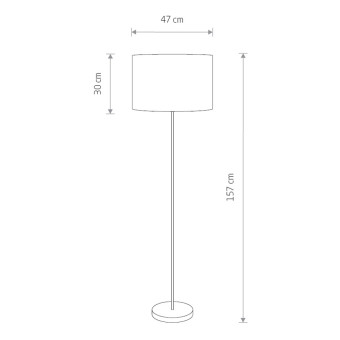 Торшер Nowodvorski Hotel Ecru 8981