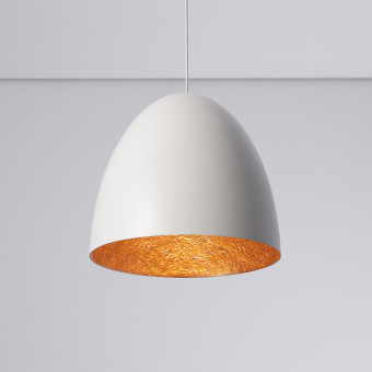 Подвесной светильник Nowodvorski Серия Egg M (Эгг M) Цвет White/Gold (Белый/Золото) арт. 9021