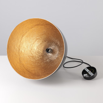 Подвесной светильник Nowodvorski Серия Egg M (Эгг M) Цвет Black/Copper (Черный/Медь) арт. 9022