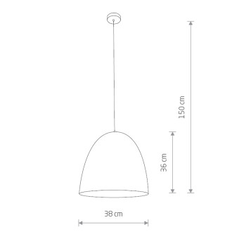 Подвесной светильник Nowodvorski Серия Egg M (Эгг M) Цвет Black/Copper (Черный/Медь) арт. 9022