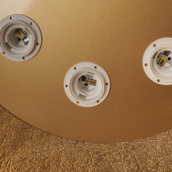 Подвесной светильник Nowodvorski Egg Xl White/Gold 9025