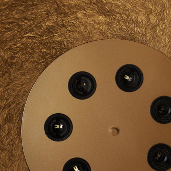 Подвесной светильник Nowodvorski Egg Xl Black/Copper 9026